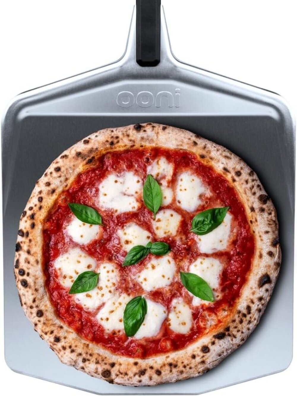 ooni 12' Aluminium Metal Pizza Peel - 12 Inch Lightweight Peel with Long Handle,